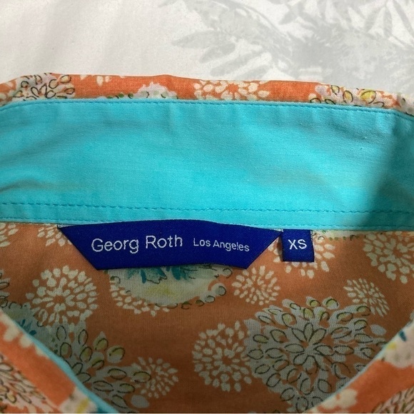 𝅺georg ROTH RUFFLE AND RIBBON SHIRT - Size XS - Picture 10 of 11